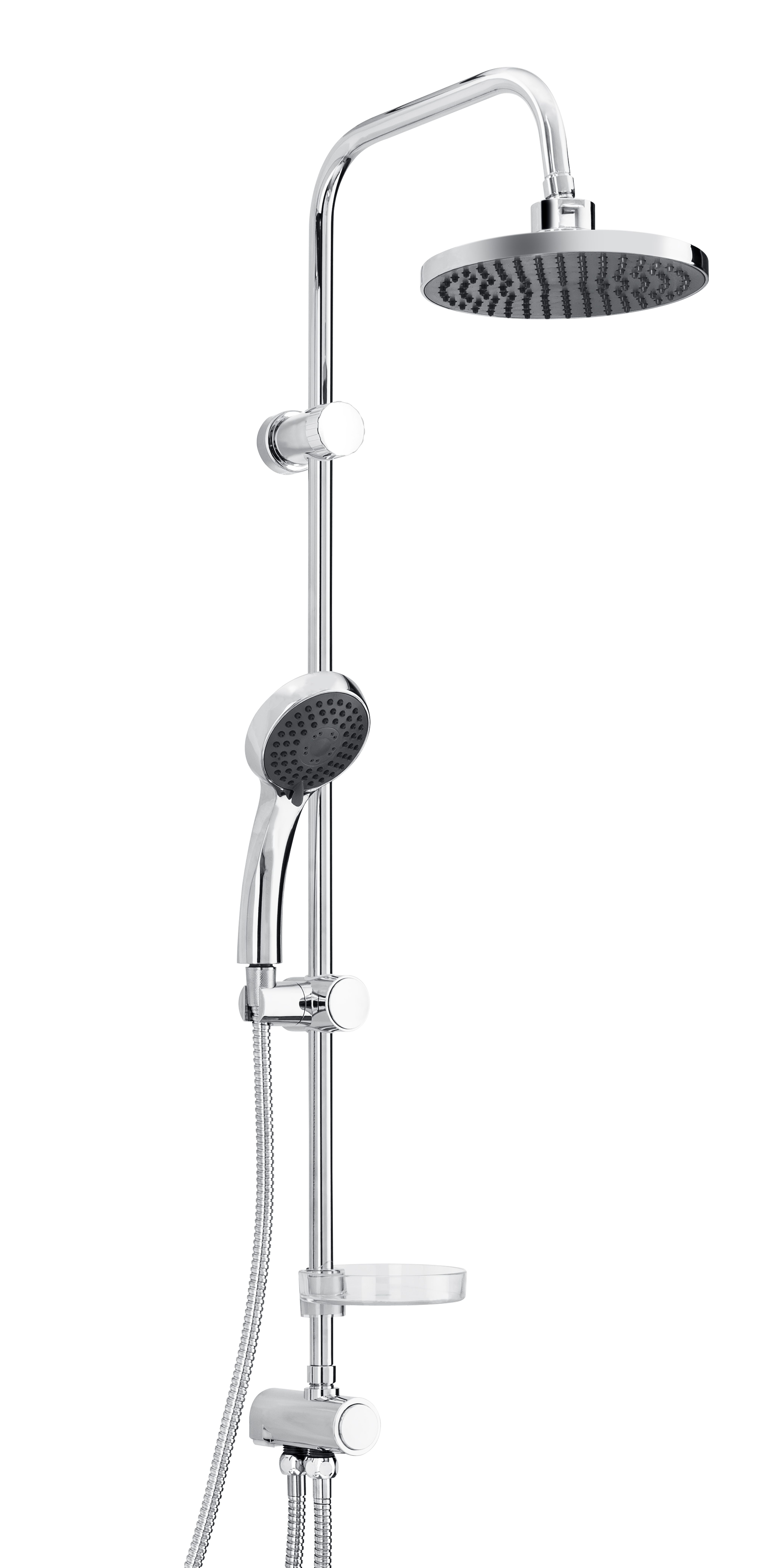 Hyggli Eco ensemble de douche mural oui chrome 18-141