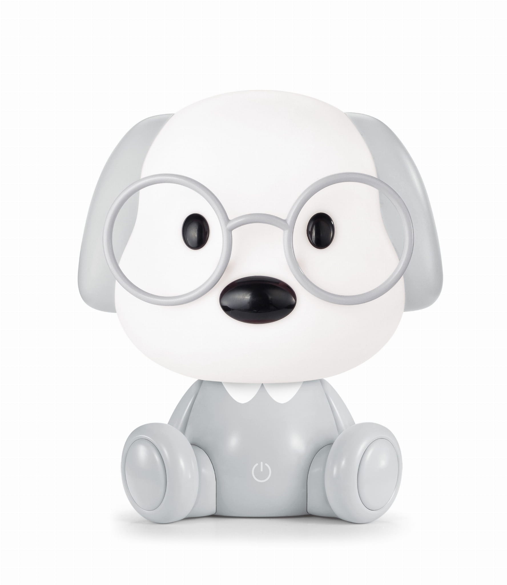 Zuma Line Pies veilleuse pour enfant 1x3 W blanc-gris KDR-621-GR