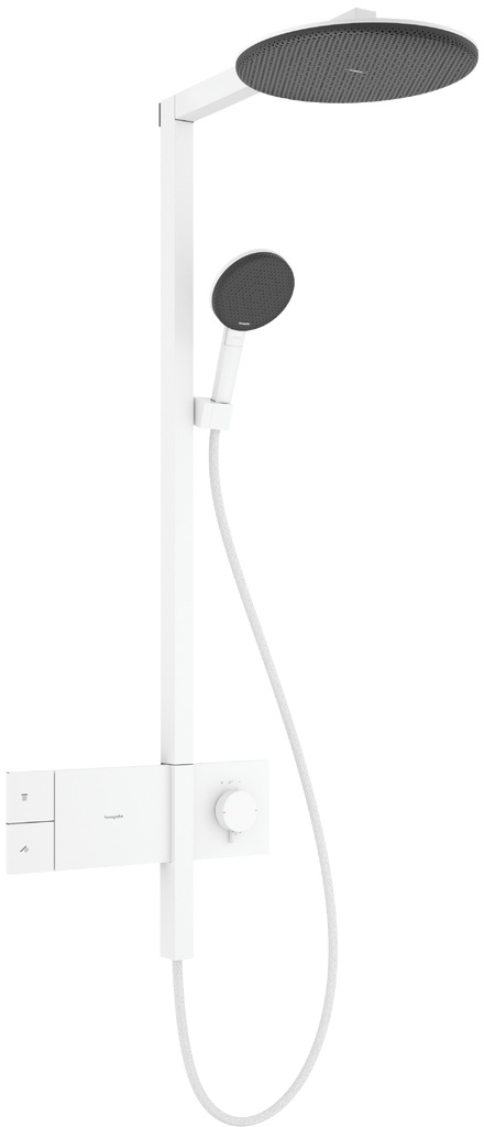 Hansgrohe Raindance Alive S ensemble de douche mural avec thermostat oui blanc 24582700