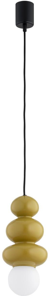 Argon Orlando Plus lampe suspendue 1x6 W opale-jaune 8787