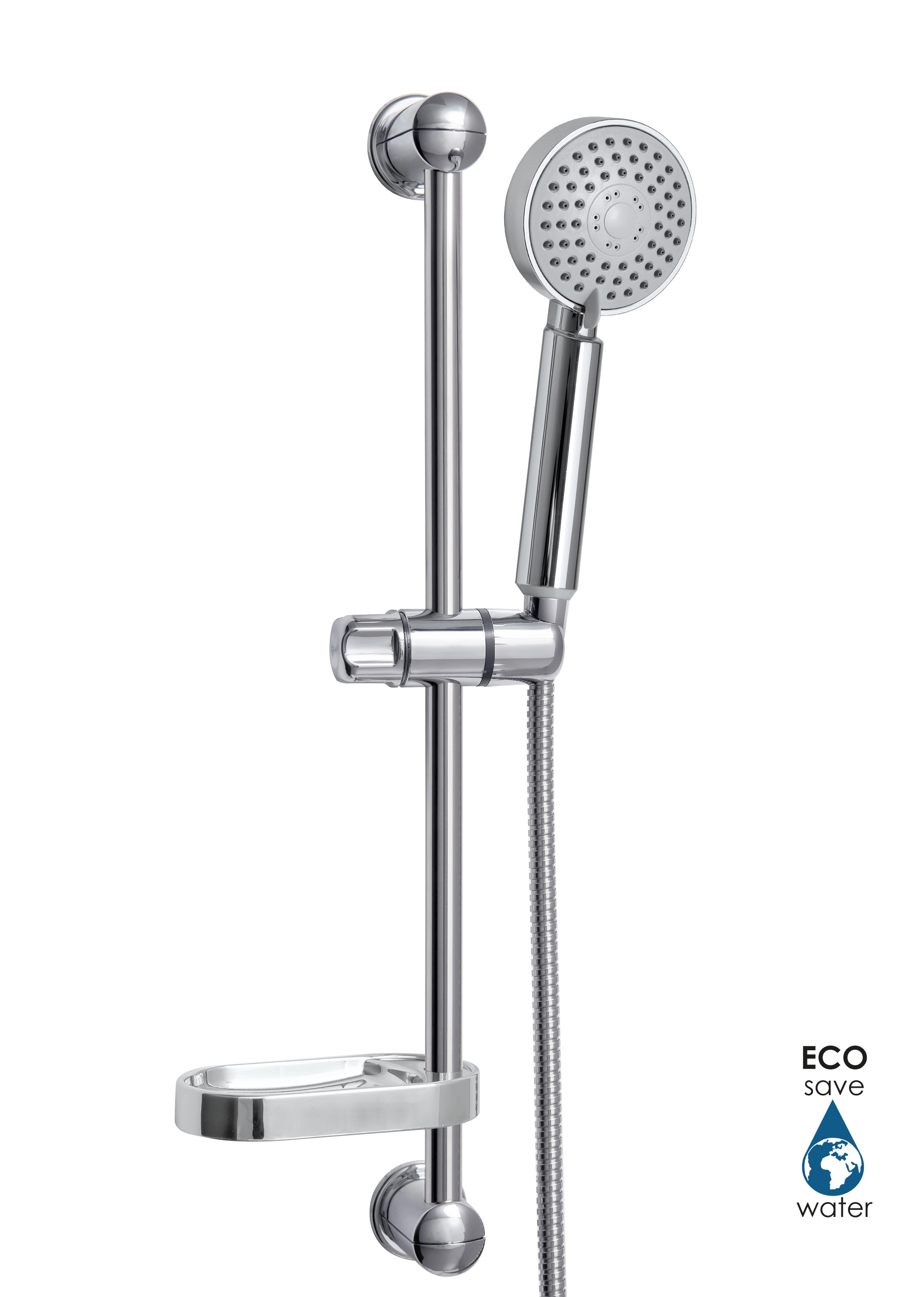 Hyggli Eco ensemble de douche mural chrome 14-126