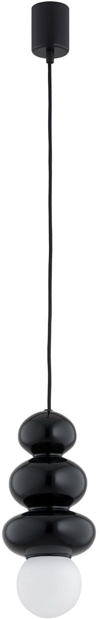 Argon Orlando Plus lampe suspendue 1x6 W noir-opale 8788