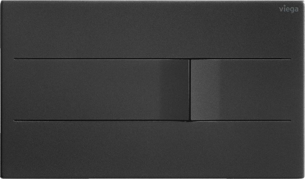 Viega bouton de chasse d'eau pour WC noir 773519