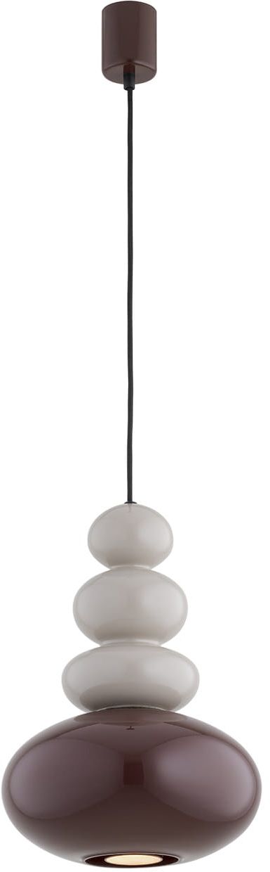 Argon Diego lampe suspendue 1x5 W marron-beige 8820