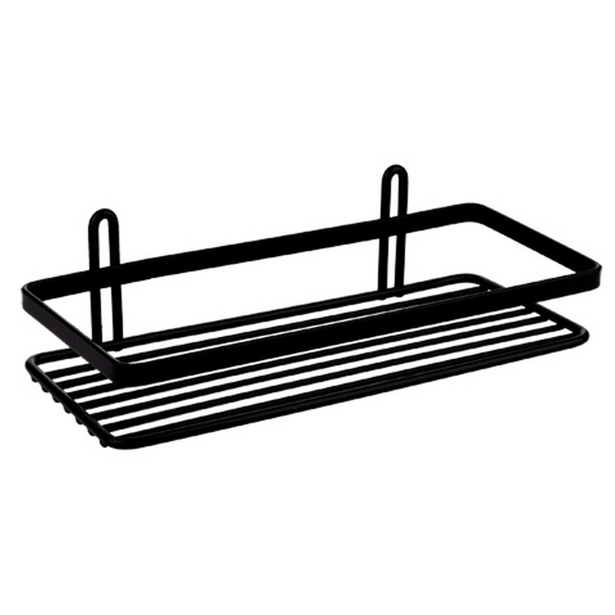 Duschy Satina étagère de douche 25 cm noir 581-20