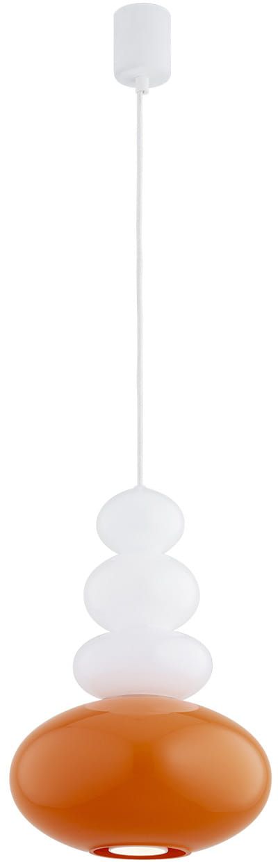 Argon Diego lampe suspendue 1x5 W opale-orange 8822