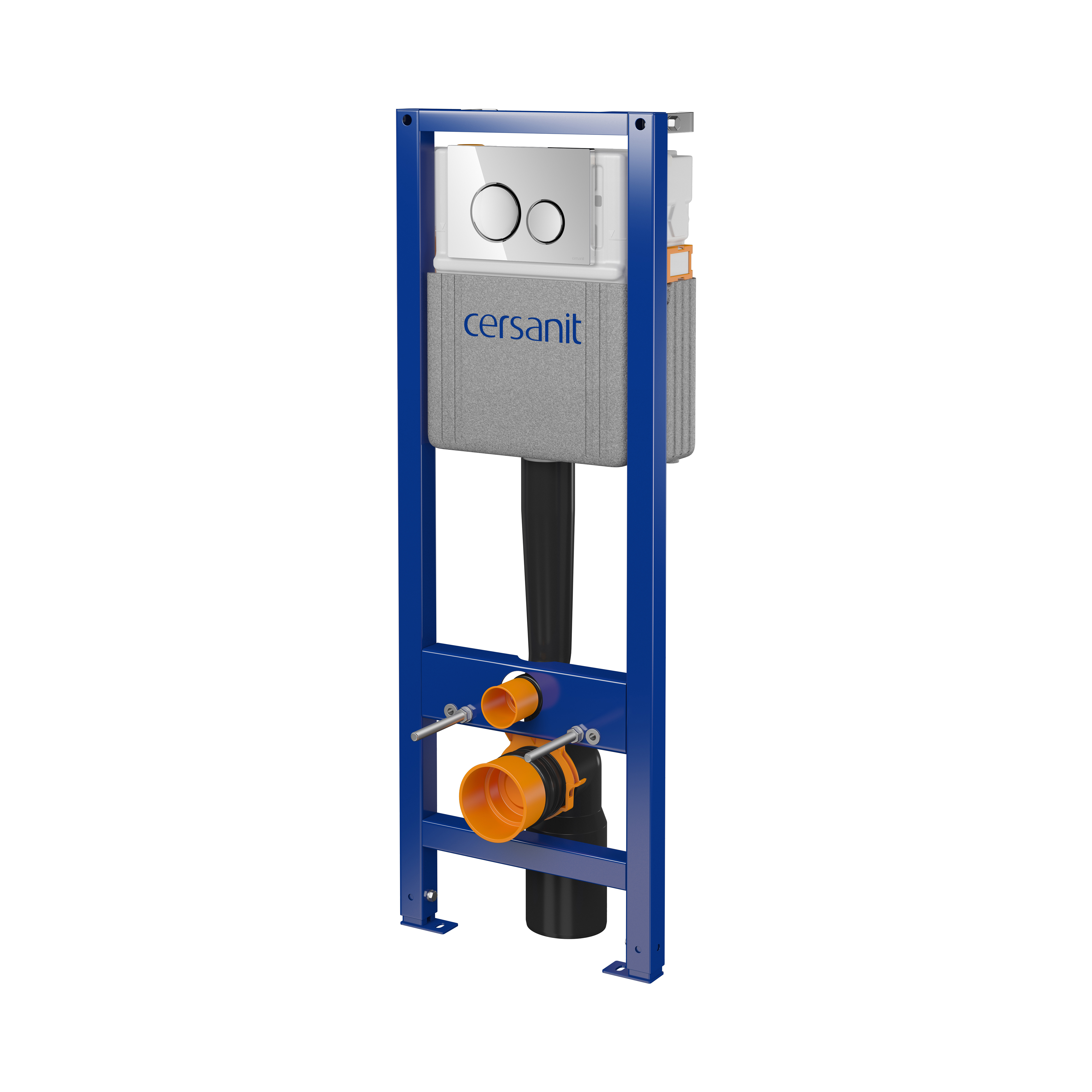 Cersanit châssis encastré avec bouton de chasse d'eau pour cuvette suspendue S701-778