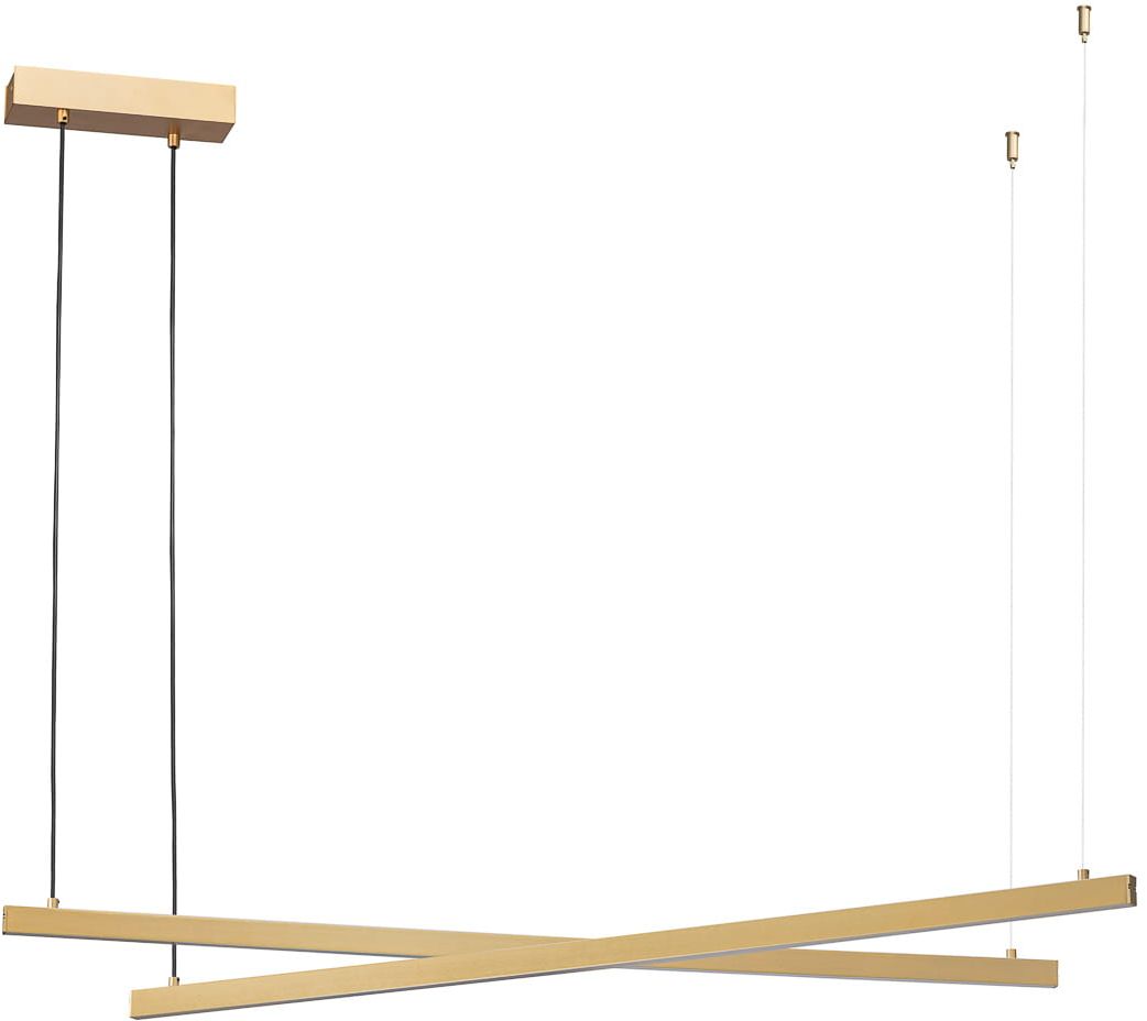 Argon Miami lampe suspendue 2x74 W doré 8839