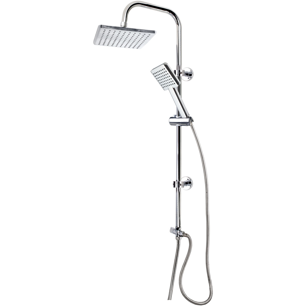 Duschy Easy ensemble de douche mural oui chrome 459-90