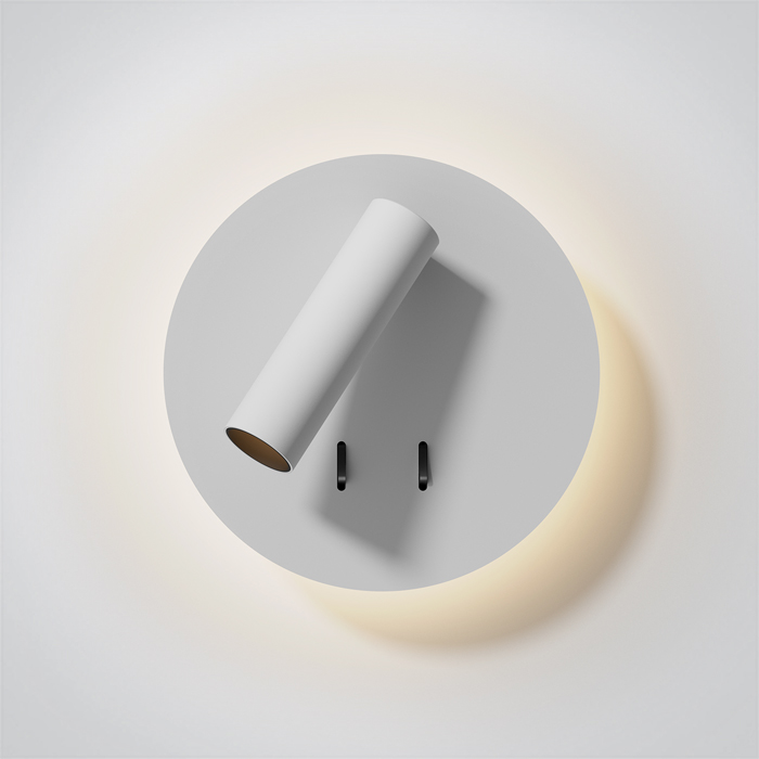 One Light Magoula applique murale 1x3 W blanc 65746B/W/W