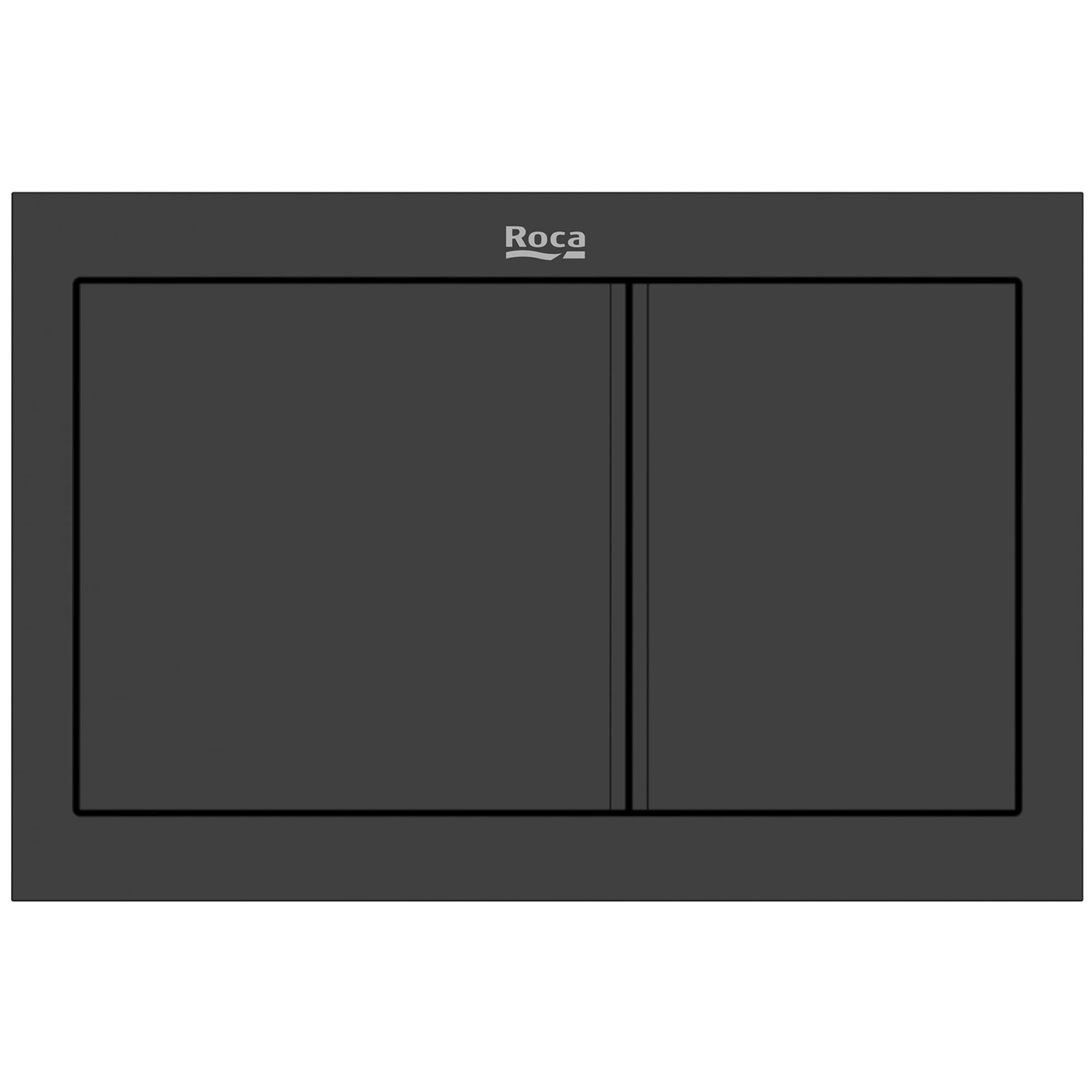 Roca PS bouton de chasse d'eau pour WC noir A890225306