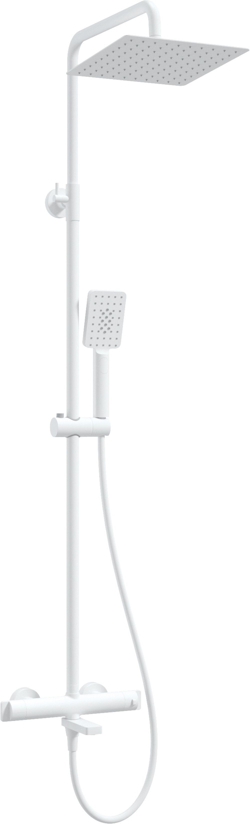 Deante Therm ensemble de douche mural avec thermostat oui blanc NAC_A1HT
