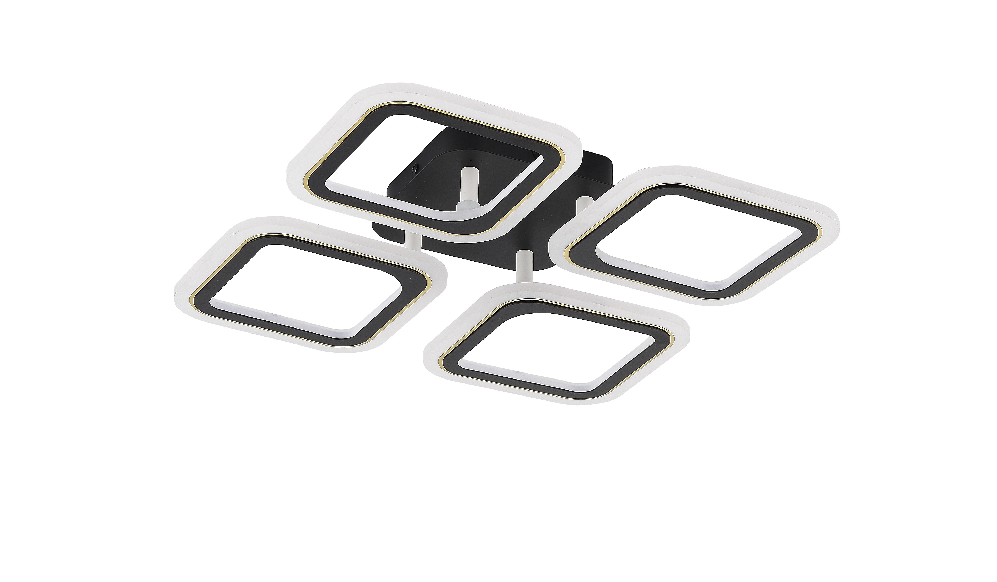 Zuma Line Stellar plafonnier 1x40 W blanc-noir MS232040R-BK