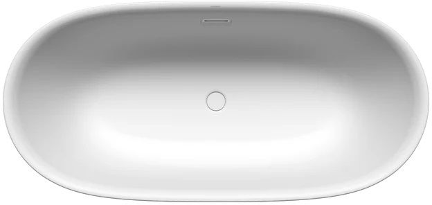 Kaldewei Meisterstück Oyo Duo baignoire autoportante 163x77 cm ovale blanc 205043531001