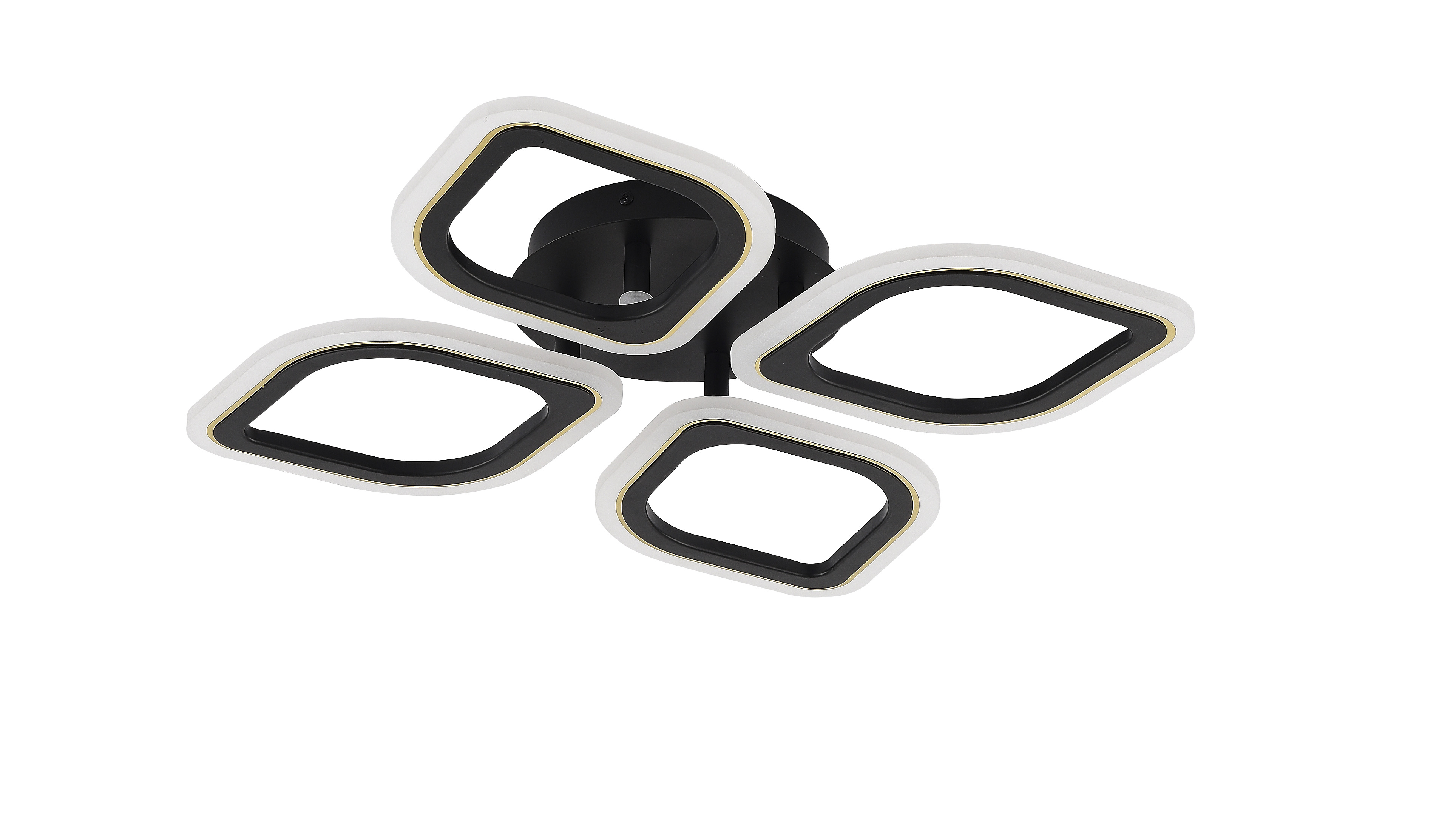 Zuma Line Illumia plafonnier 1x30 W blanc-noir MS236040R-BK