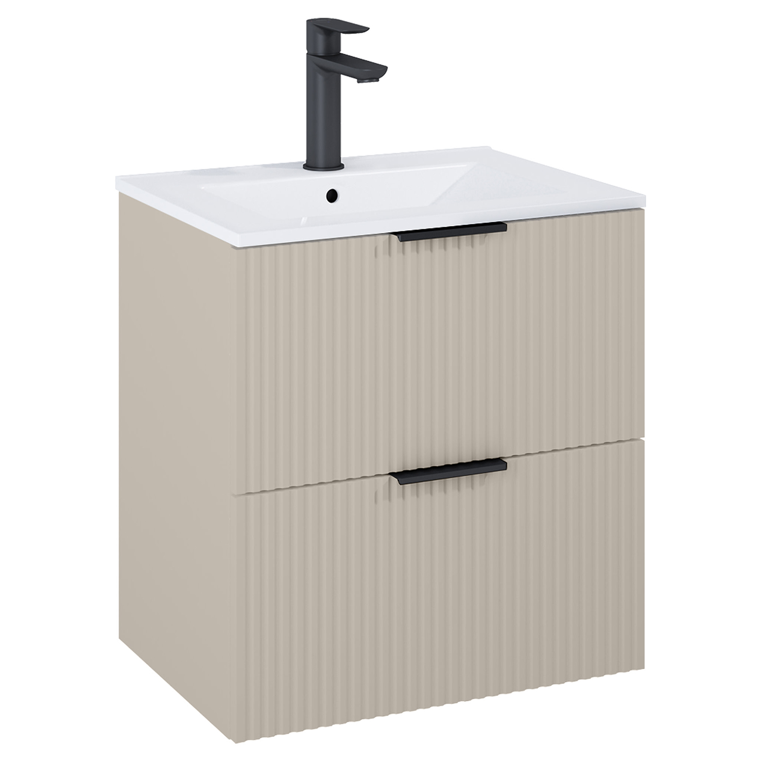 Roca Reef armoire 60x45.2x63.5 cm sous-lavabo suspendu beige A857954539