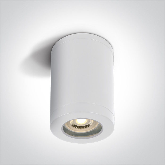 One Light plafonnier extérieur 1x6 W blanc 67142A/W