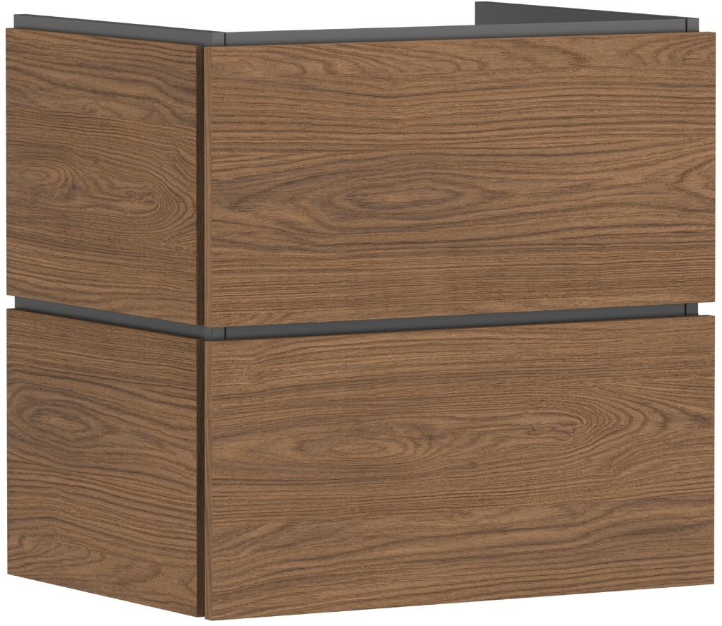 Hansgrohe Xilesa E armoire 63x47x62 cm sous-lavabo suspendu chêne 54256550