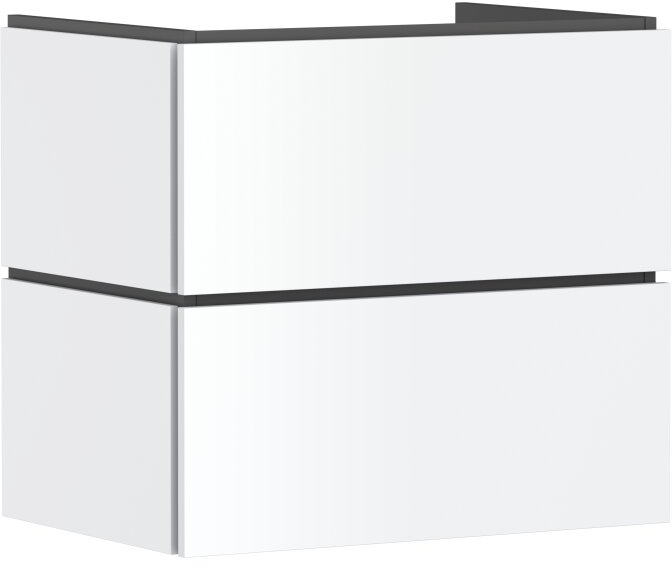 Hansgrohe Xilesa E armoire 68x47x62 cm sous-lavabo suspendu blanc 54258700