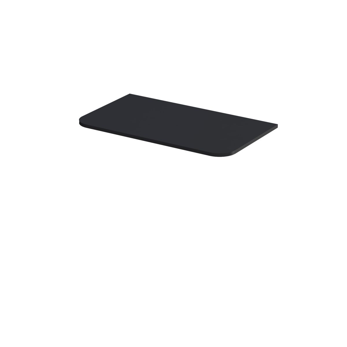 Oltens Hamnes plan de travail suspendu 80.2x46.2 cm noir 63013300
