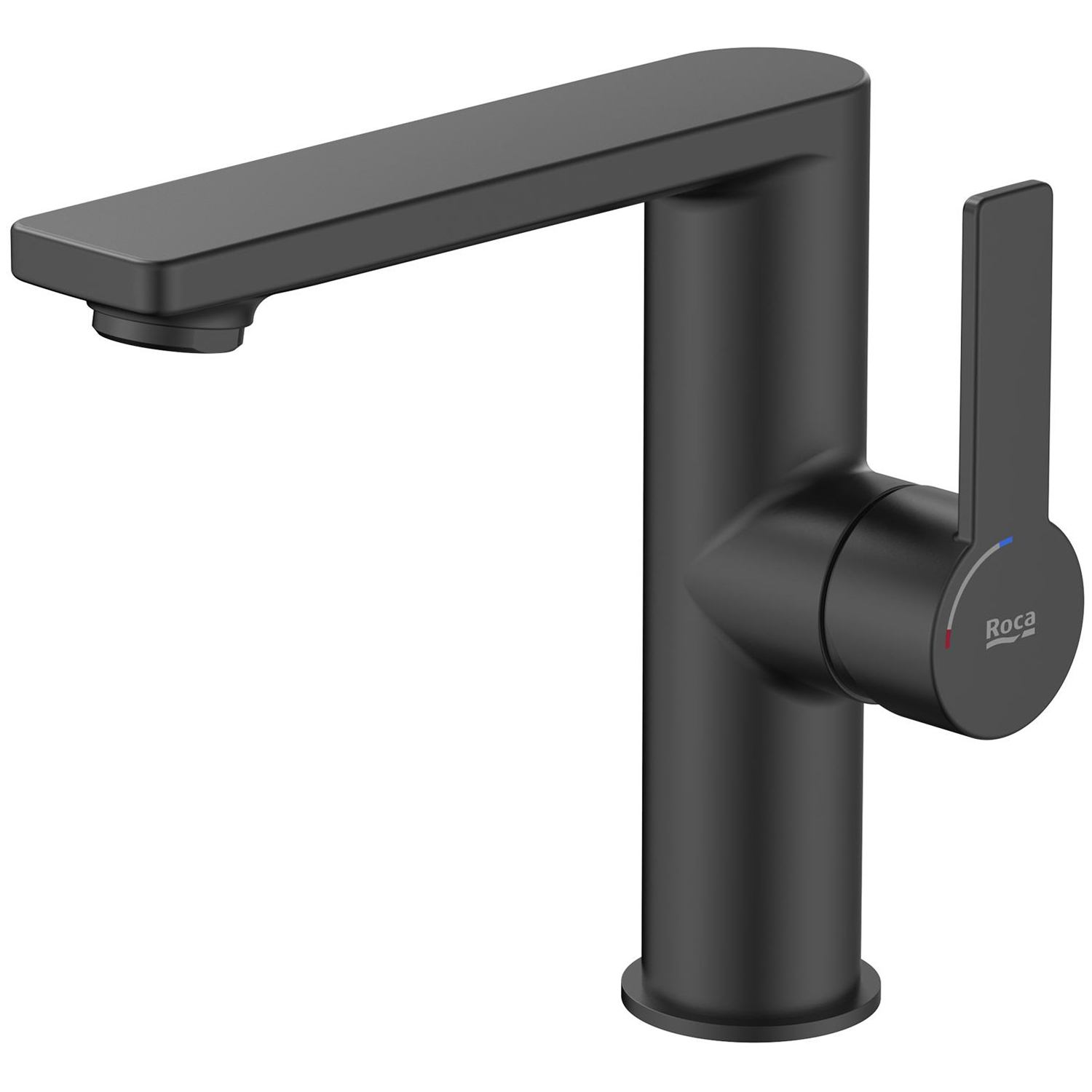 Roca Targa mitigeur de lavabo sur pied noir A5A405FNB0