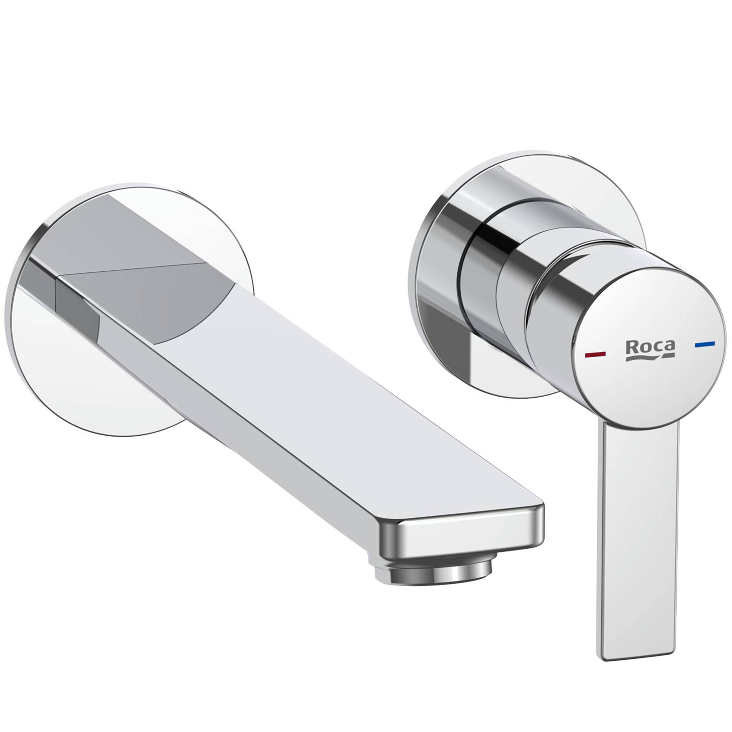 Roca Targa mitigeur de lavabo encastrée chrome A5A355FC00