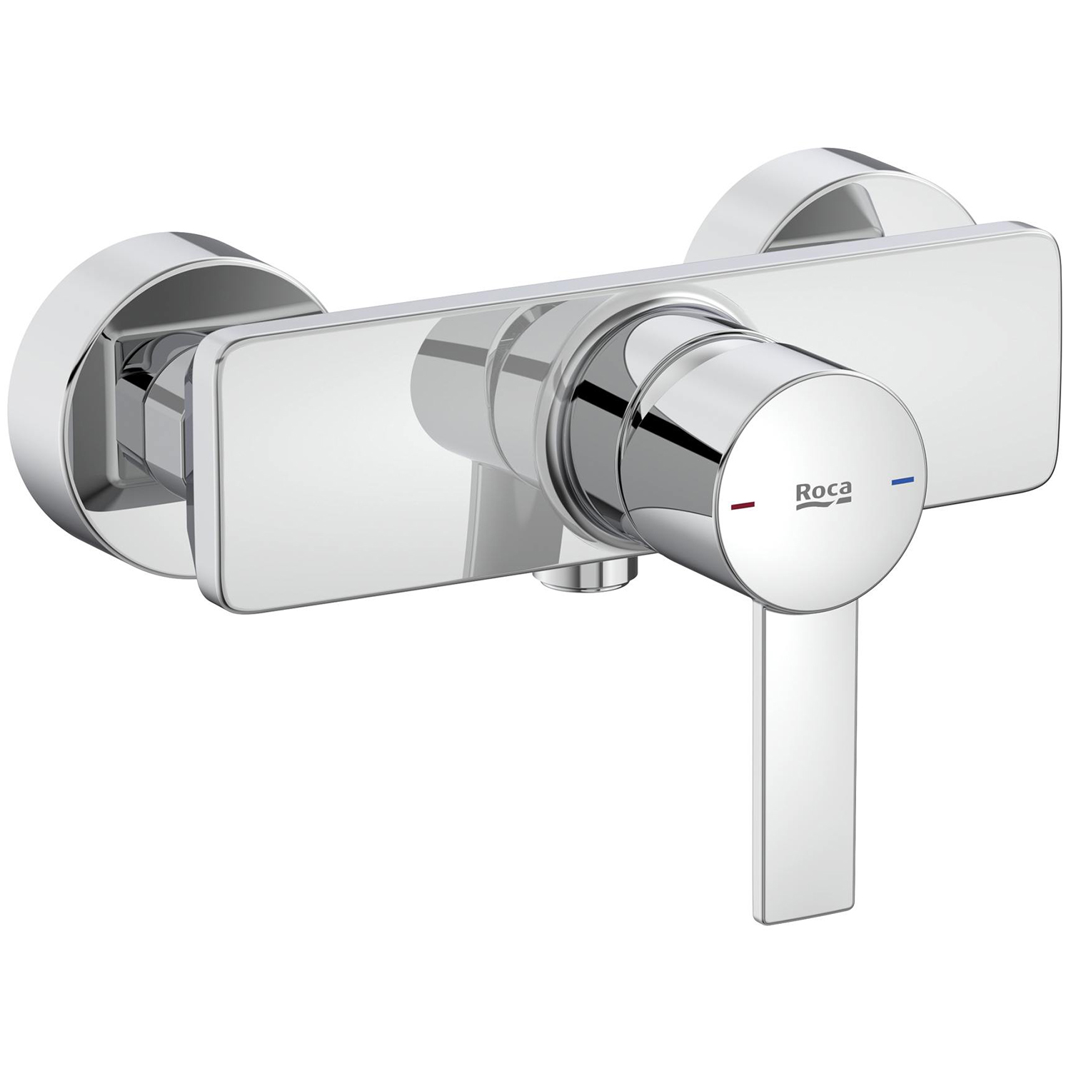 Roca Targa mitigeur de douche murale chrome A5A215FC00