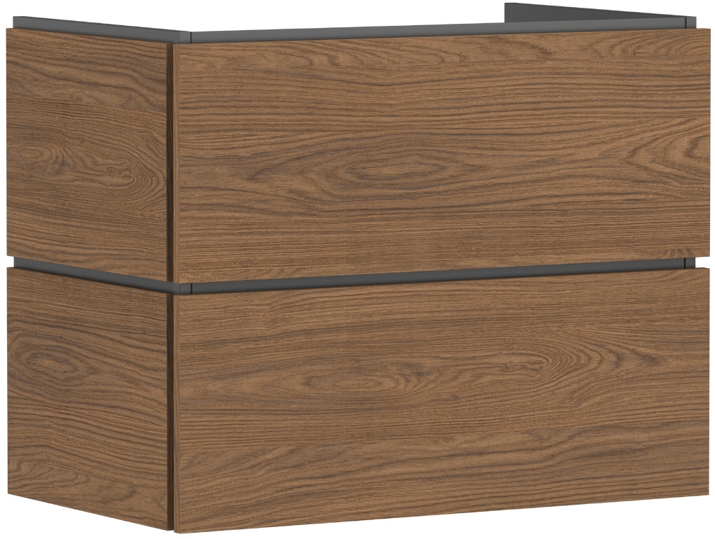 Hansgrohe Xilesa E armoire 78x47x62 cm sous-lavabo suspendu chêne 54260550