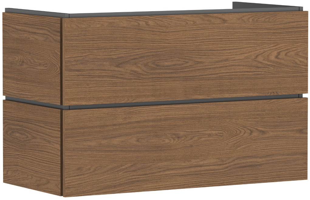 Hansgrohe Xilesa E armoire 98x47x62 cm sous-lavabo suspendu chêne 54262550