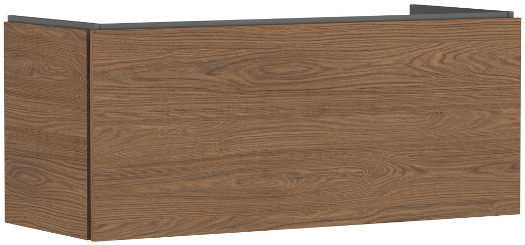 Hansgrohe Xilesa E armoire 118x47x50 cm sous-lavabo suspendu chêne 54263550