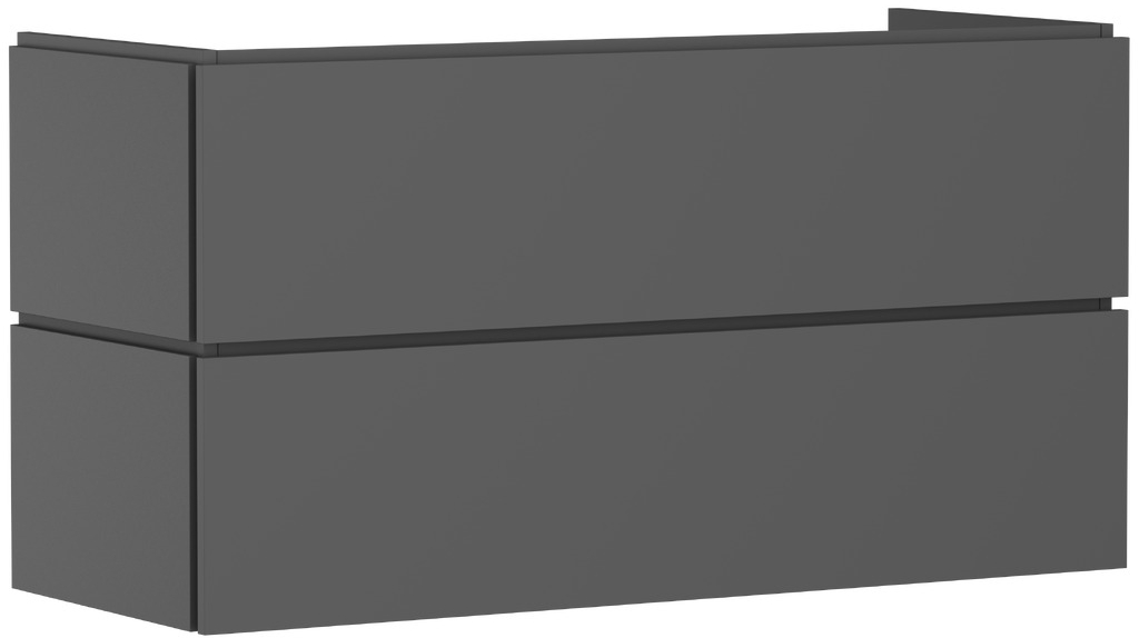 Hansgrohe Xilesa E armoire 118x47x62 cm sous-lavabo suspendu gris 54264760