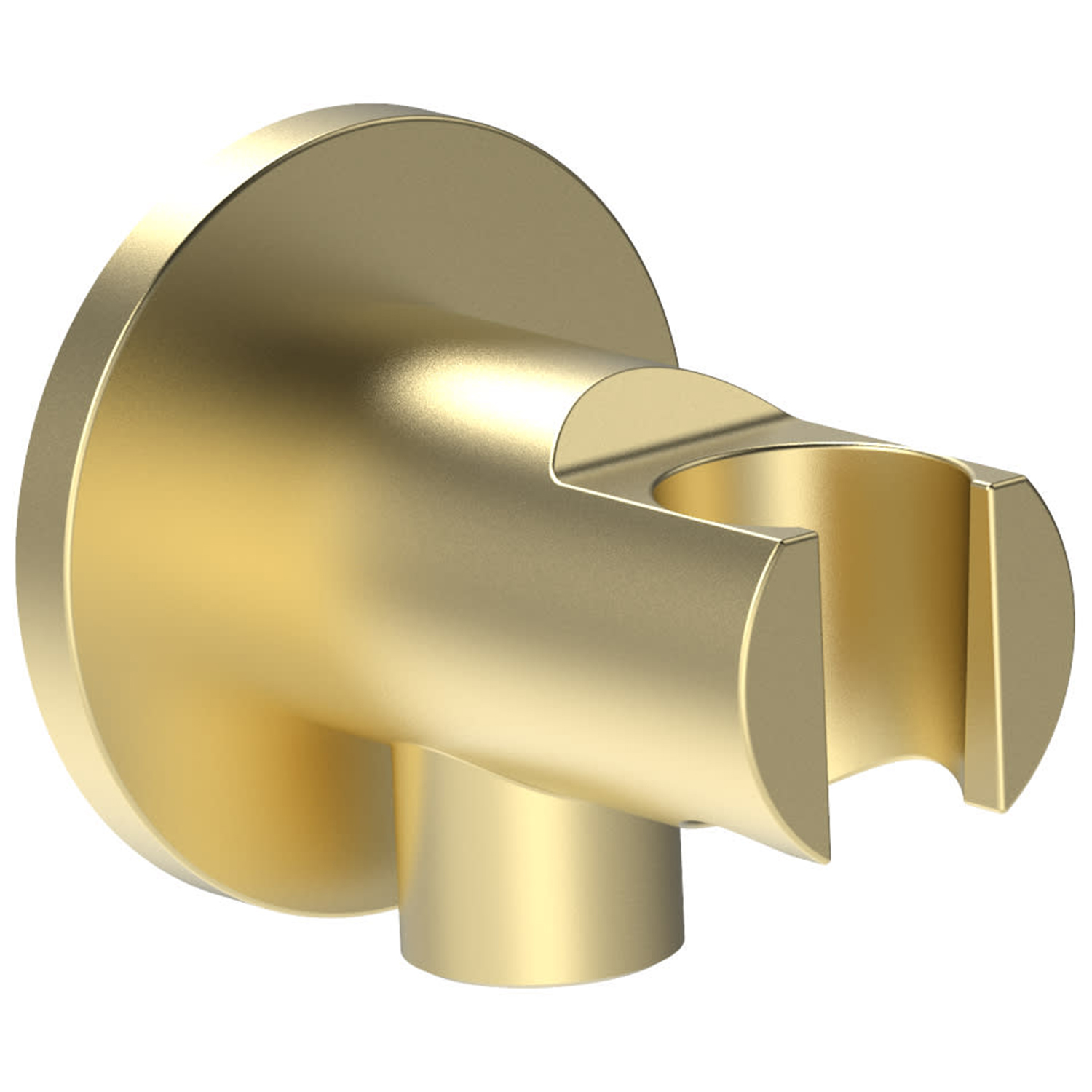 Roca Aqua raccord coudé avec support doré A5B5250VA0