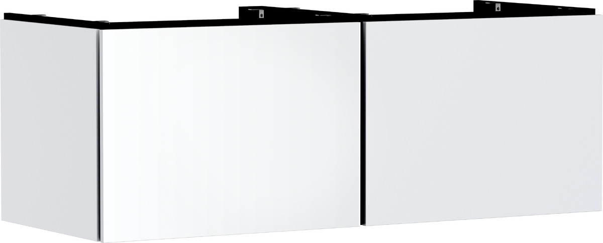 Hansgrohe Xilesa E armoire 137.5x55x50 cm sous-lavabo suspendu blanc 54268700