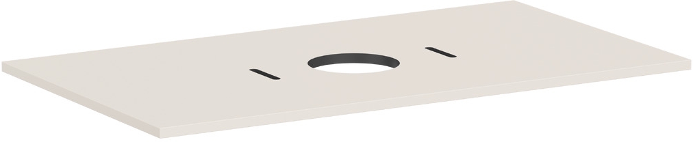 Hansgrohe Xilesa E plan de travail suspendu 98x55 cm sable 54276780