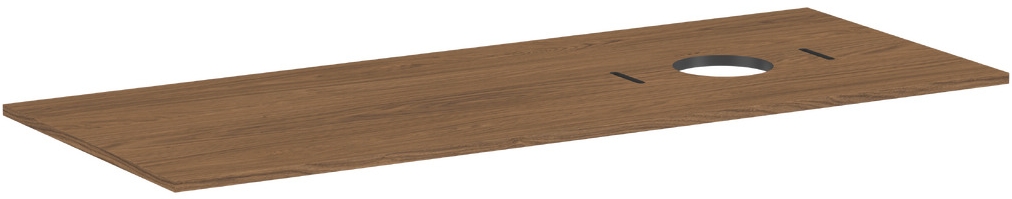 Hansgrohe Xilesa E plan de travail suspendu 137.5x55 cm Chêne 54279550