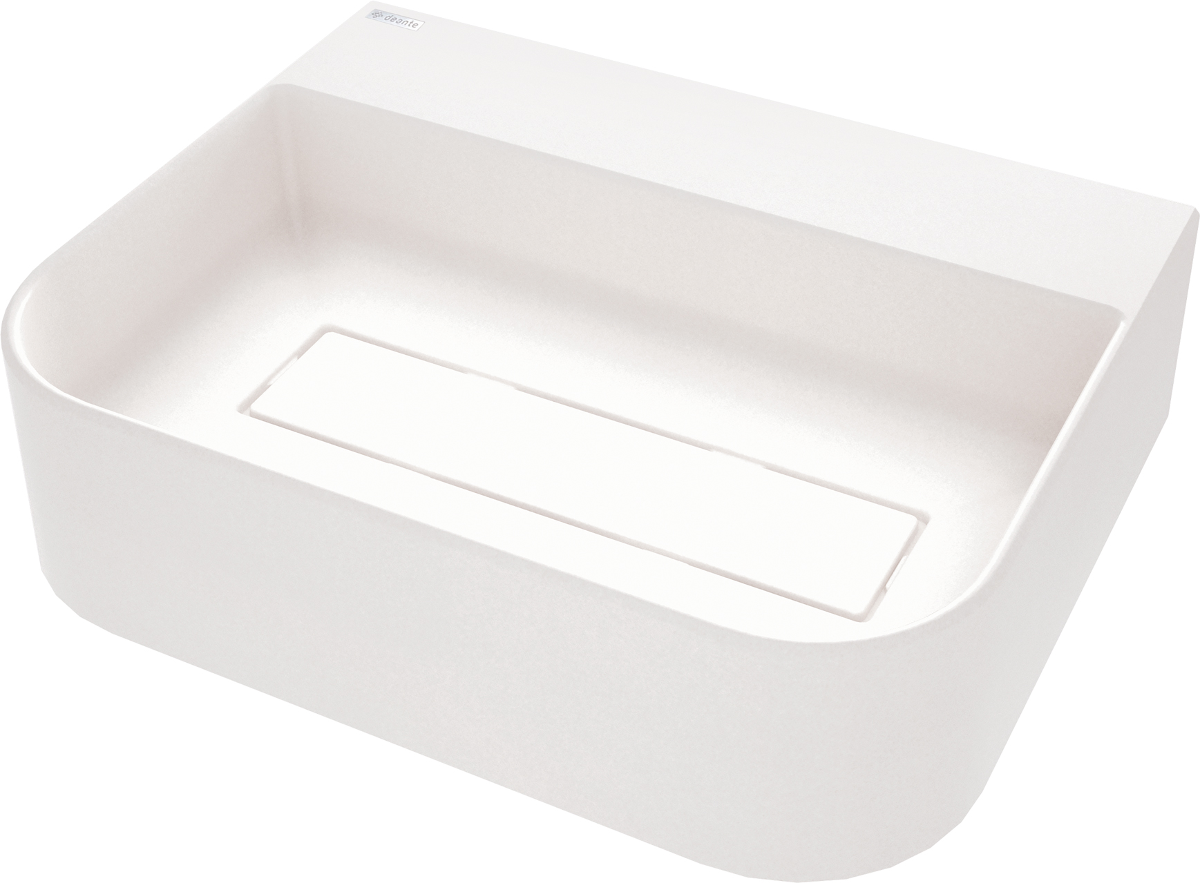 Deante Arnika lavabo 50.5x40.5 cm à poser blanc mat CQA_AU5S