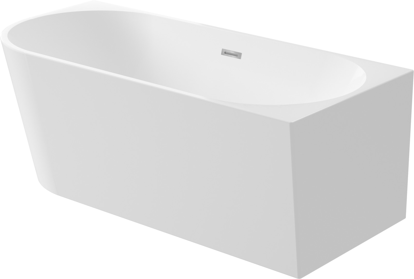 Deante Silia baignoire d’angle 170x58 cm côté droit blanc KDS_017P