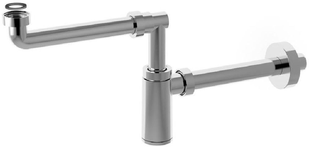 Sapho King siphon de lavabo tubulaire chrome 0595SP25K7