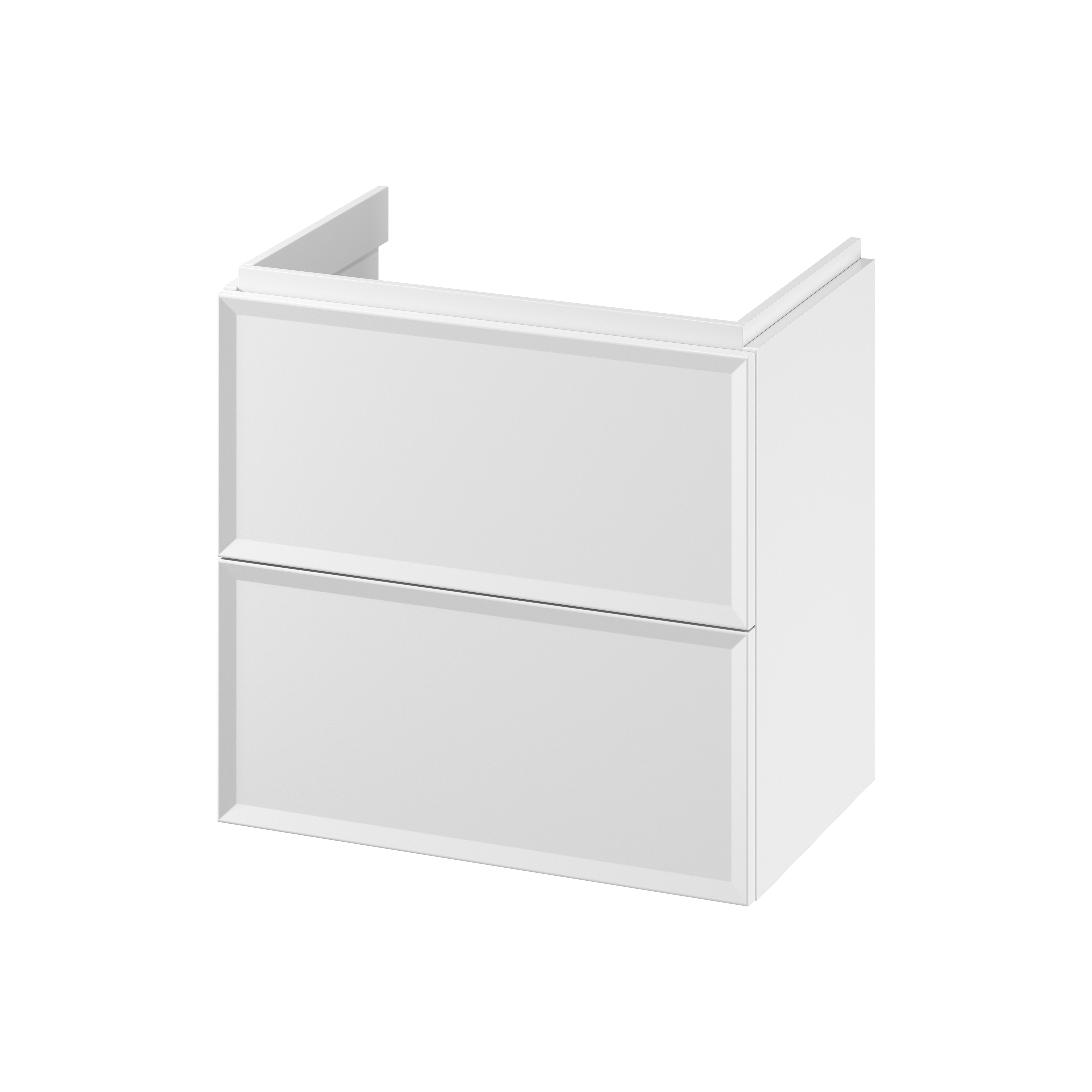 Cersanit Milagros armoire 59.4x37.4x55.1 cm sous-lavabo suspendu blanc S1021-008