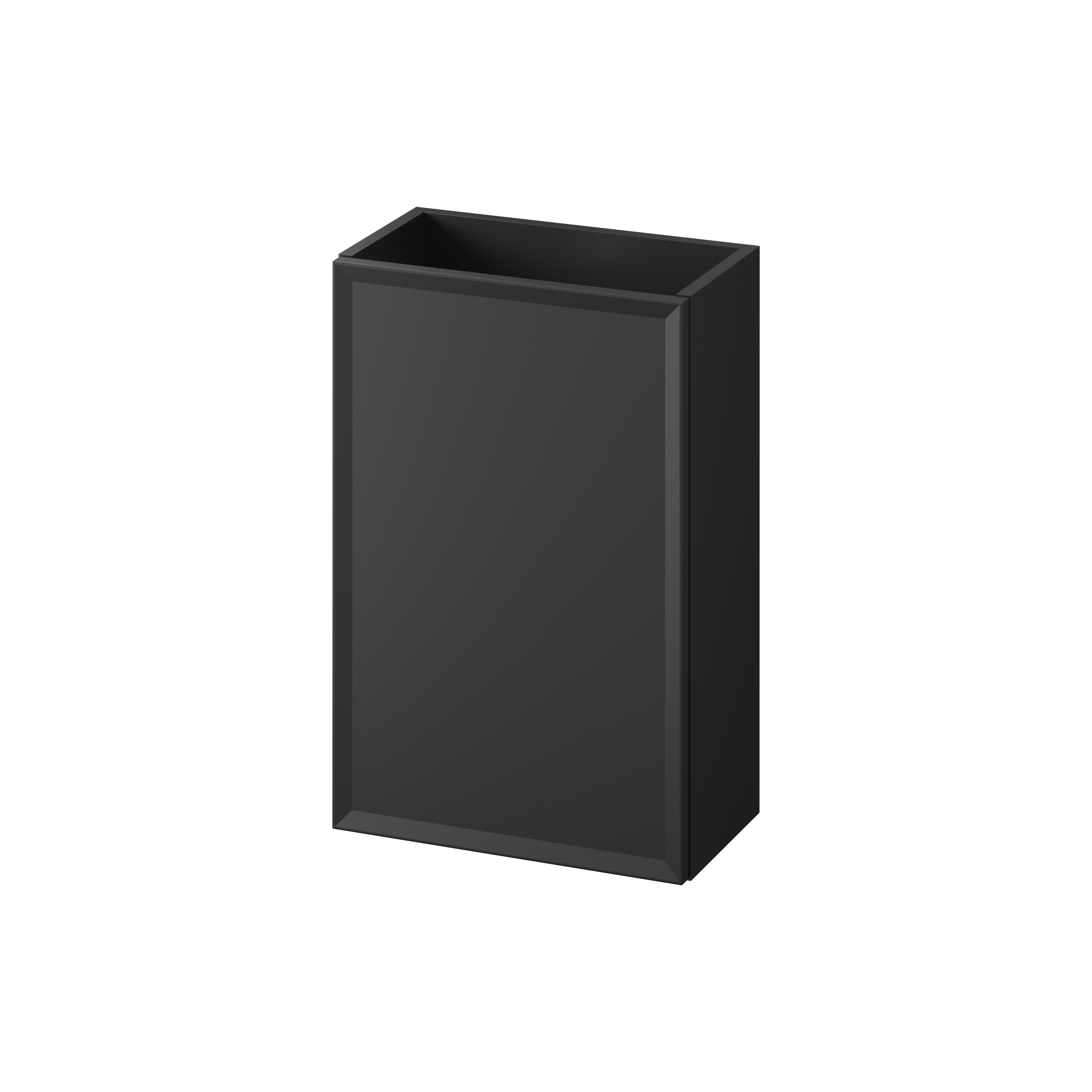 Cersanit Milagros armoire 39.2x21.4x59 cm sous-lavabo suspendu noir S1022-003