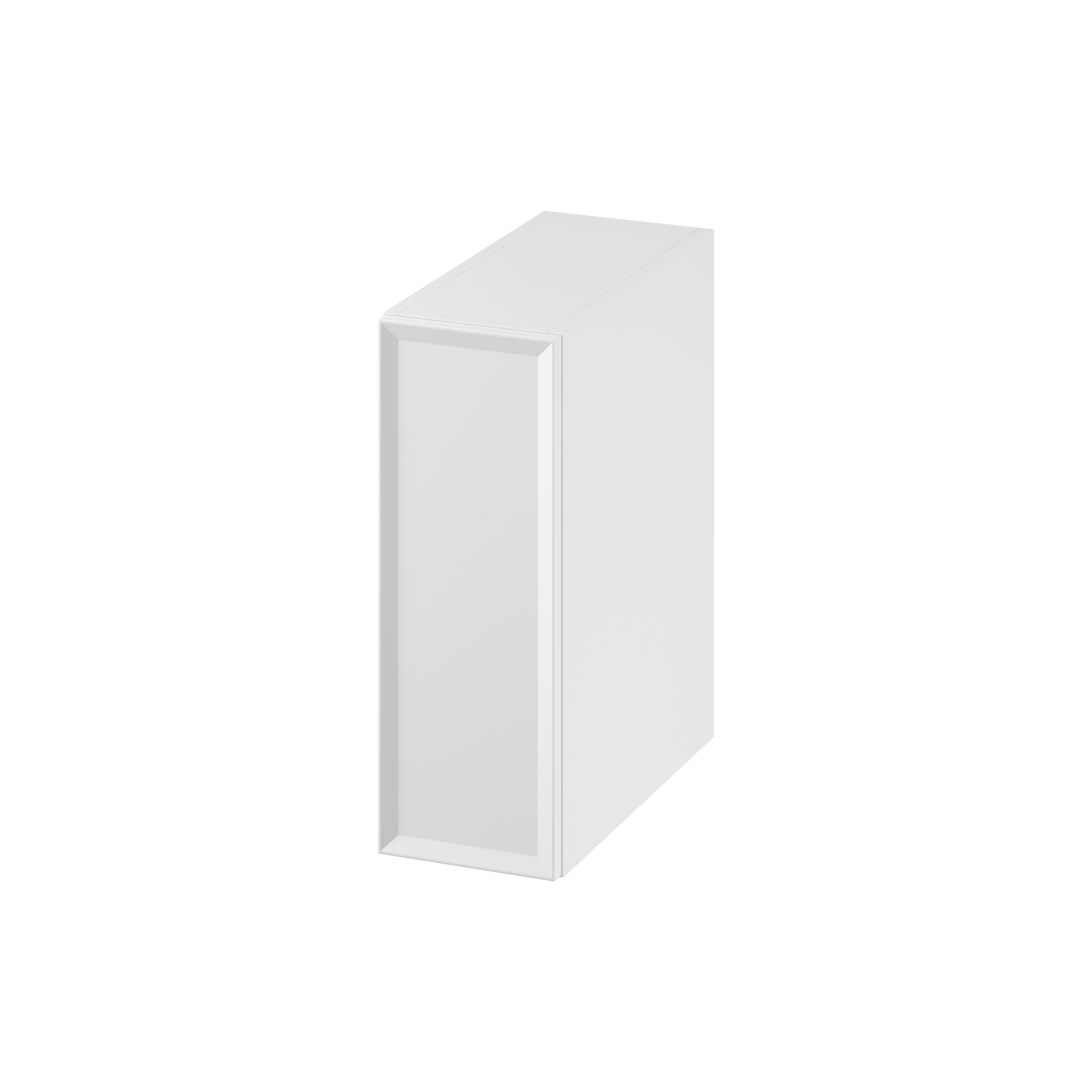 Cersanit Milagros armoire 20x44.6x55.1 cm latérale suspendue blanc S1022-006