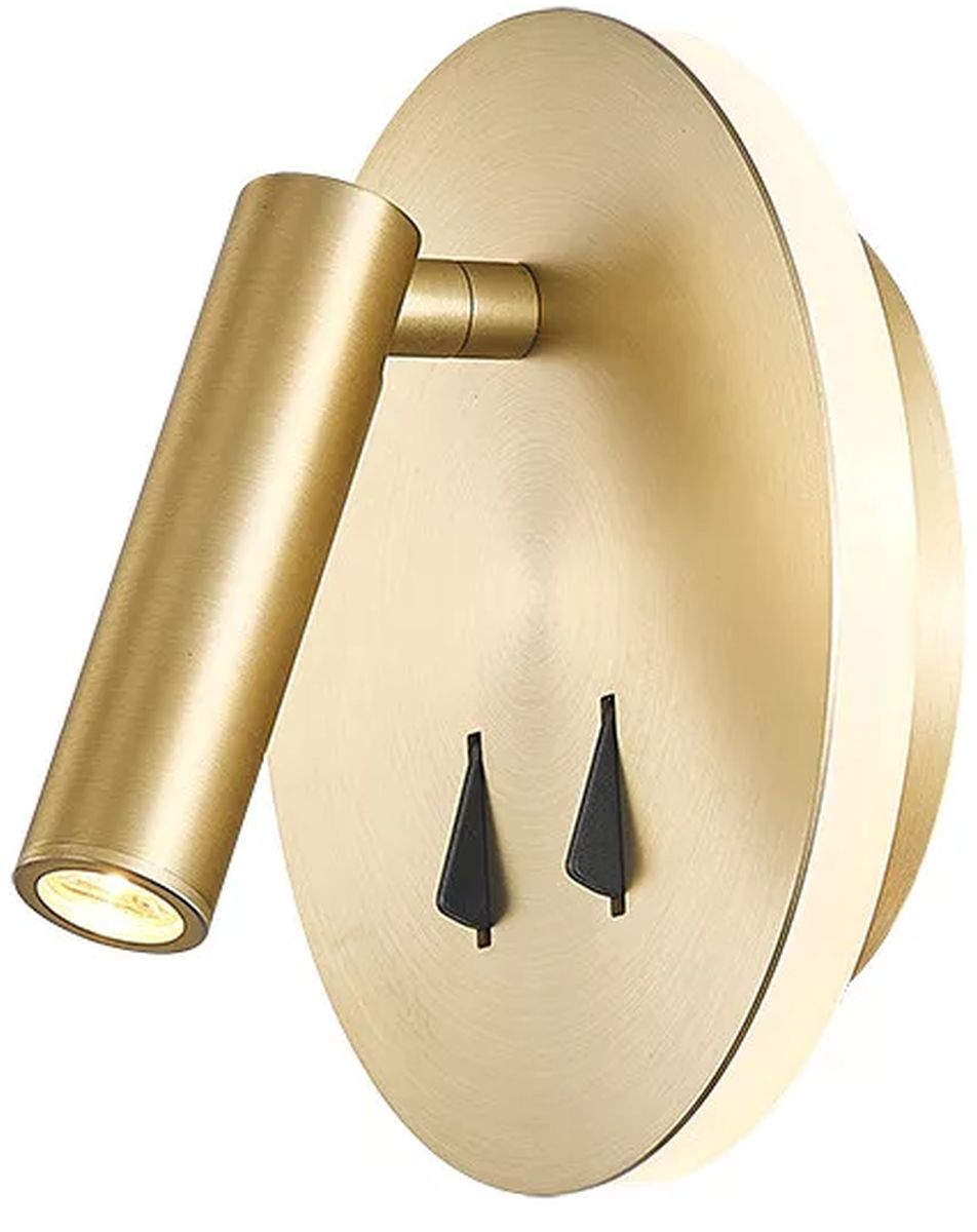 Mantra Cayman applique murale 1x6 W doré 7853