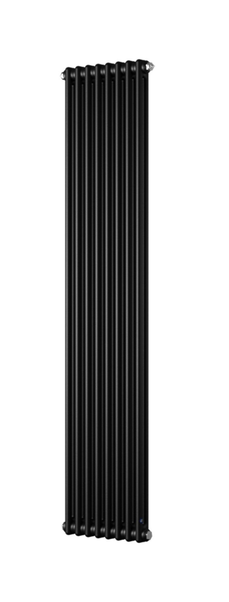 Instal Projekt Tubus 2 radiateur d’intérieur 179.3x65 cm podłączenie inférieur noir TUB2-180/14VC75