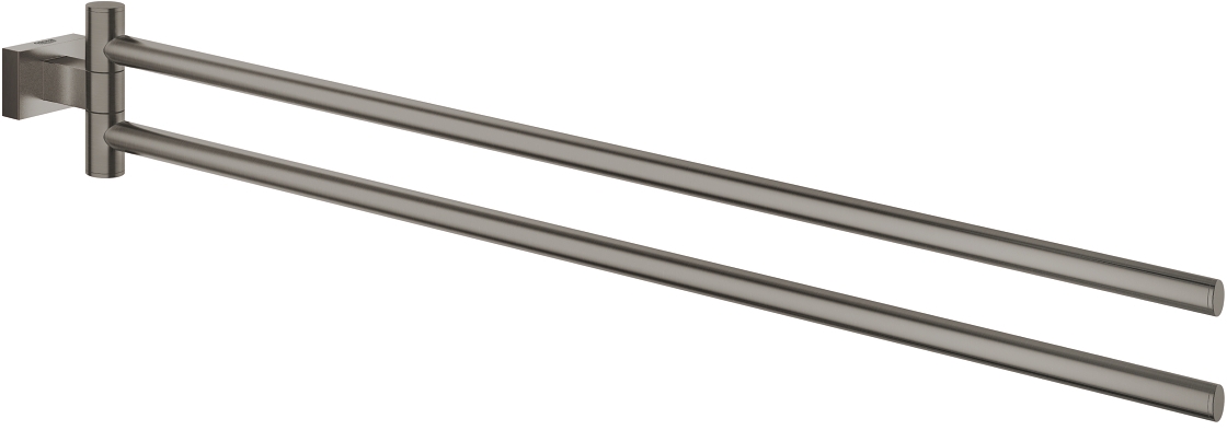 Grohe Essentials Cube porte-serviettes Brushed Hard Graphite 40624AL1