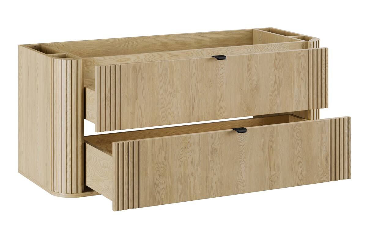 Comad Ovalia Cremona szafka 120x45,8x53 cm podumywalkowa wisząca dąb OVALIA CREMONA 82-120-46-2S