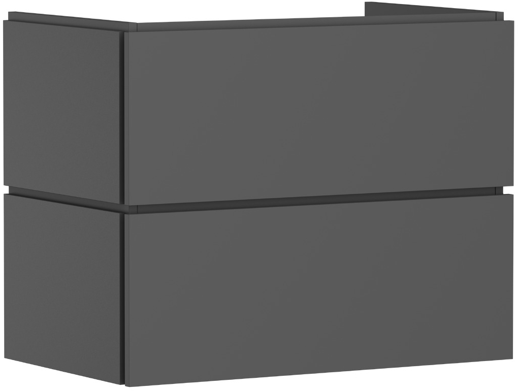 Hansgrohe Xilesa E armoire 78x47x62 cm sous-lavabo suspendu gris 54296760