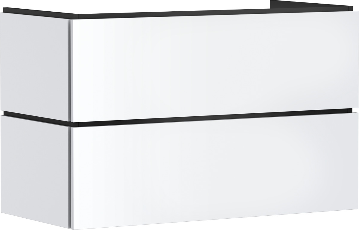 Hansgrohe Xilesa E armoire 98x47x62 cm sous-lavabo suspendu blanc 54297700