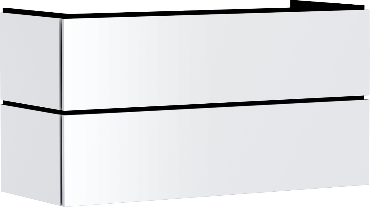 Hansgrohe Xilesa E armoire 118x47x62 cm sous-lavabo suspendu blanc 54298700