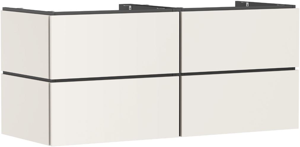 Hansgrohe Xilesa E armoire 137.5x55x62 cm sous-lavabo suspendu sable 54305780