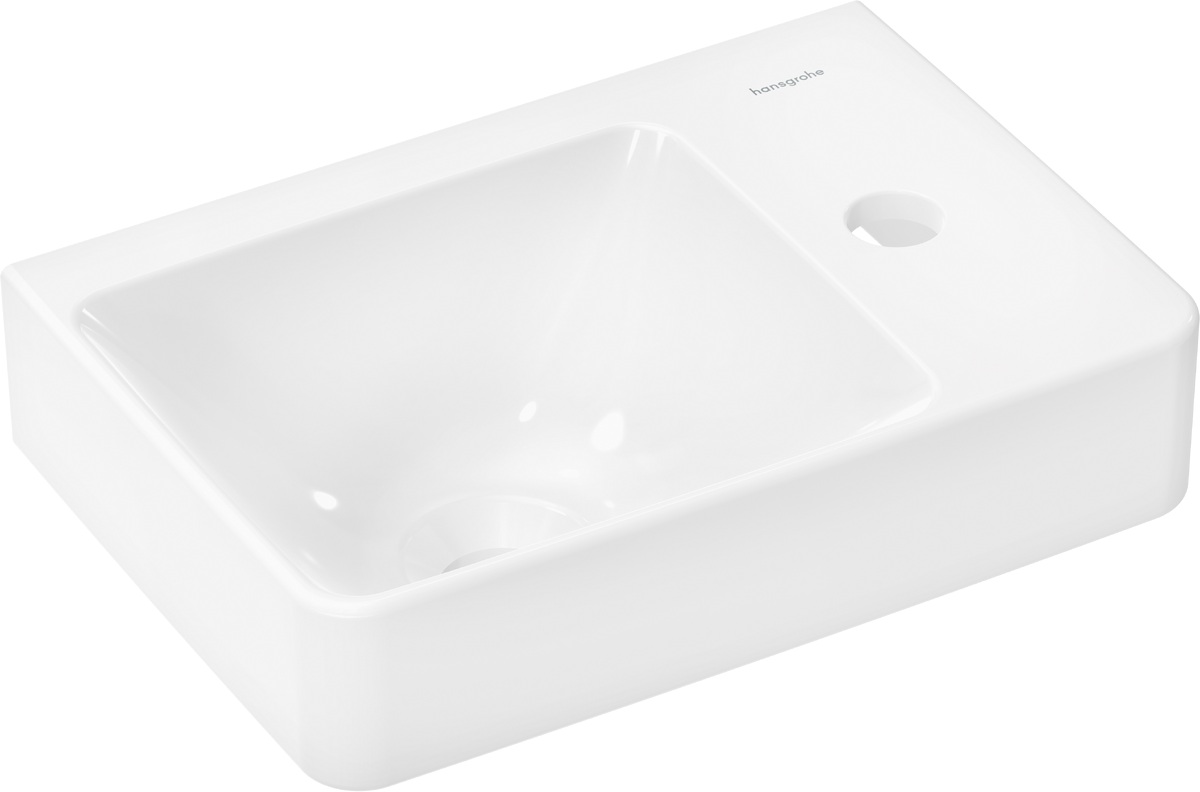 Hansgrohe Xelu Q lavabo 36x25 cm rectangulaire classique-de meuble blanc brillant 60314450